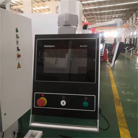 Ķīna W67Y hidraulisko plākšņu presēšanas mašīnas digitālā displeja CNC presēšanas bremze ar e210 vadības sistēmu