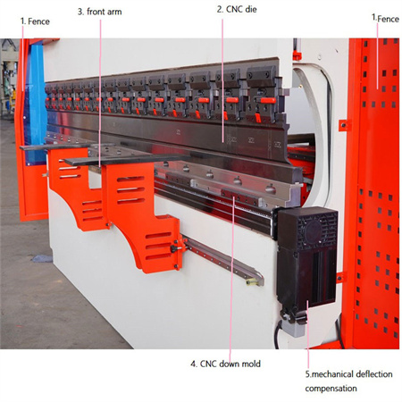 200 tonnu metāla lokšņu tērauda CNC hidrauliskās preses bremžu liekšanas mašīnas cena
