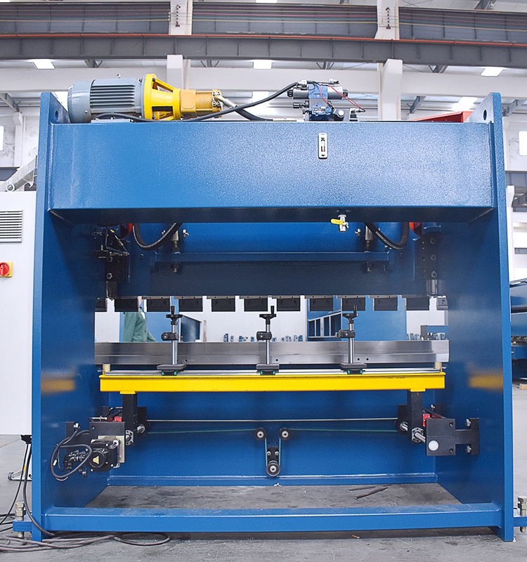 100 t Cnc metāla liekšanas mašīnas, 3200 mm CNC lokšņu presēšanas bremzes ar E21
