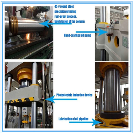 2017. gada OEM lokšņu metāla štancēšanas daļas, lietotas hidrauliskās caurules caurumošanas presēšanas rotora griešanas mašīna 5 tonnas alumīnija profilam