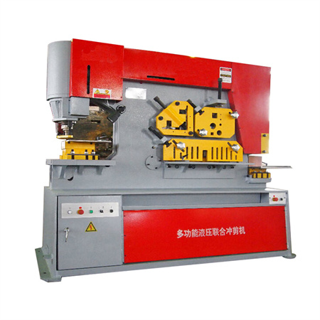 Ražošana CNC dzelzs strādnieku caurumošanas un griešanas mašīnas pārdošanai Ķīnā hidrauliskās presēšanas metāla izstrādājumu mašīnas