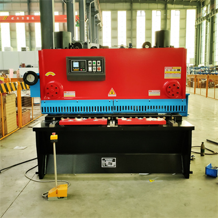 Hidrauliskā svārsta E21S CNC lokšņu metāla griešanas mašīnas rūpnieciskās griešanas iekārtas