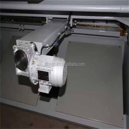 Ķīnas ražotāja automātiskās vadības CNC metāla plākšņu hidrauliskā giljotīnas griešanas mašīna jiashida mašīna