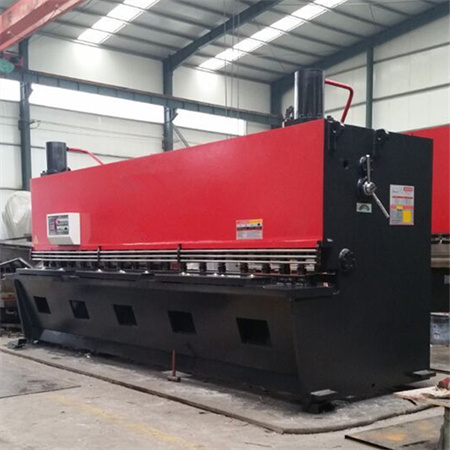 Ķīna Laba cena 3m 6m 8m metāla plāksnes tērauda plākšņu griešanas CNC hidraulisko vārtu tipa giljotīnas griešanas mašīna